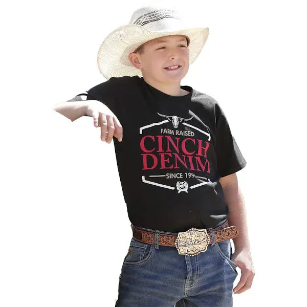 Boy's Farm Raised Cinch Tee - Henderson's Western Store