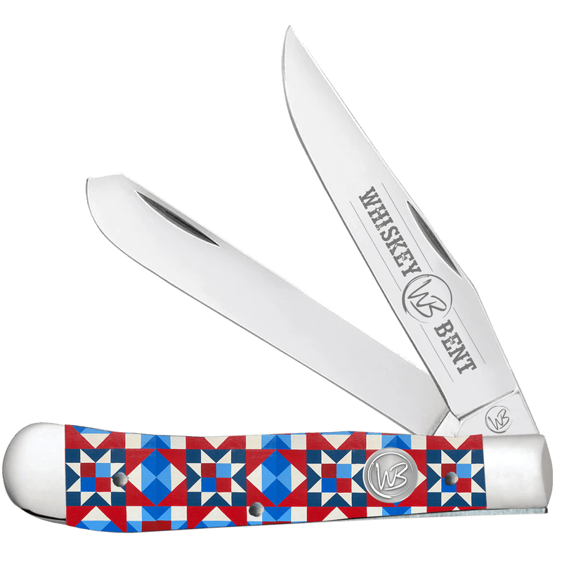 Whiskey Bent Knife ~ Trapper ~ Barn Art - Henderson's Western Store