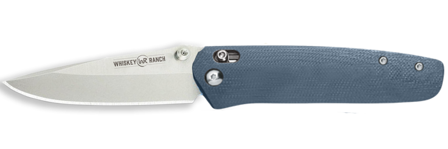 Whiskey Bent Knife ~ Catch Pin Lock ~ Naval - Henderson's Western Store