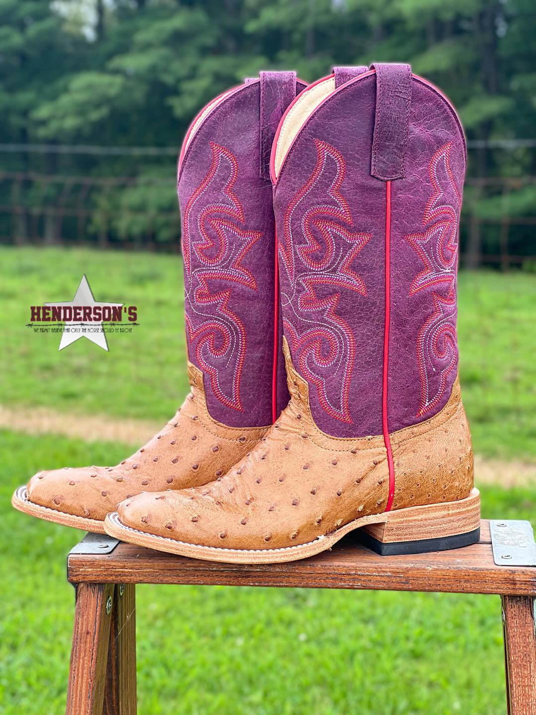 Antique Saddle FQ Boots by Macie Bean - Henderson's Western Store