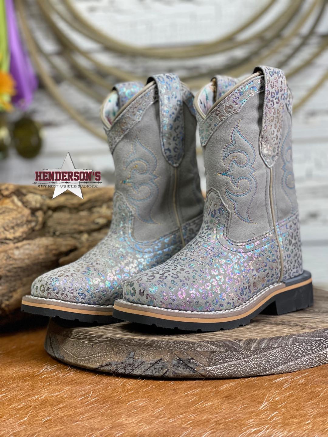 Shiva Leopard Boots by Dan Post - Henderson's Western Store