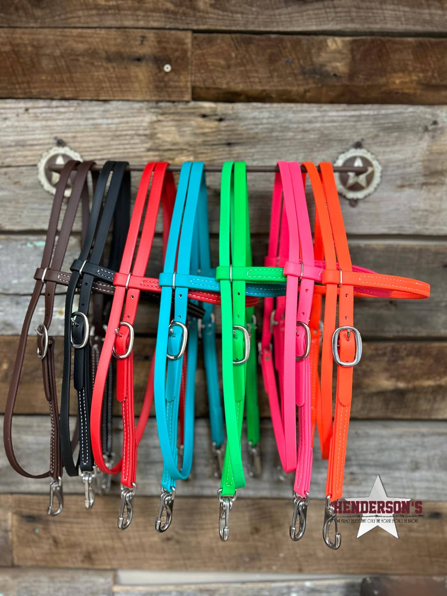Berlin Leather Headstalls