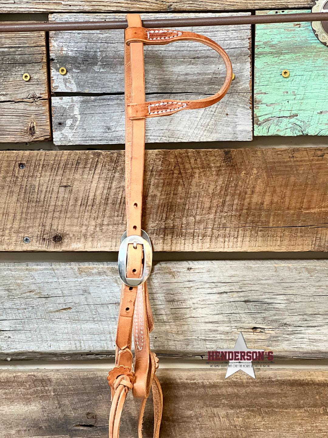 Rattlesnake Sliding One Ear Headstall by Berlin Leather - Henderson's Western Store