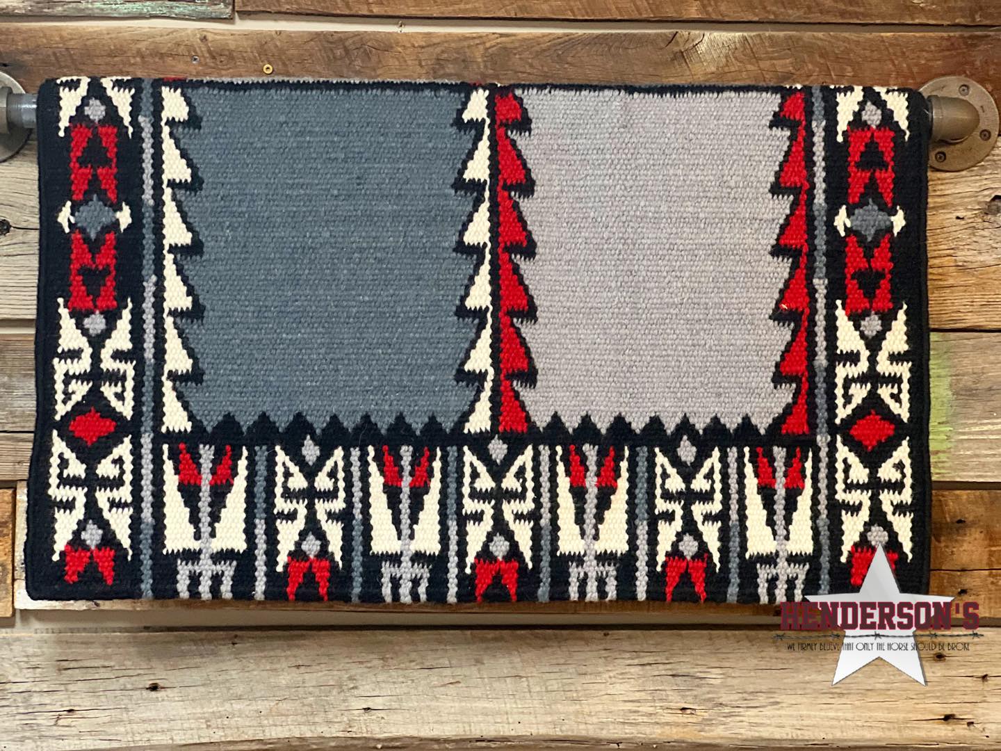 Good Medicine Blanket ~ Grey/Black - Henderson's Western Store