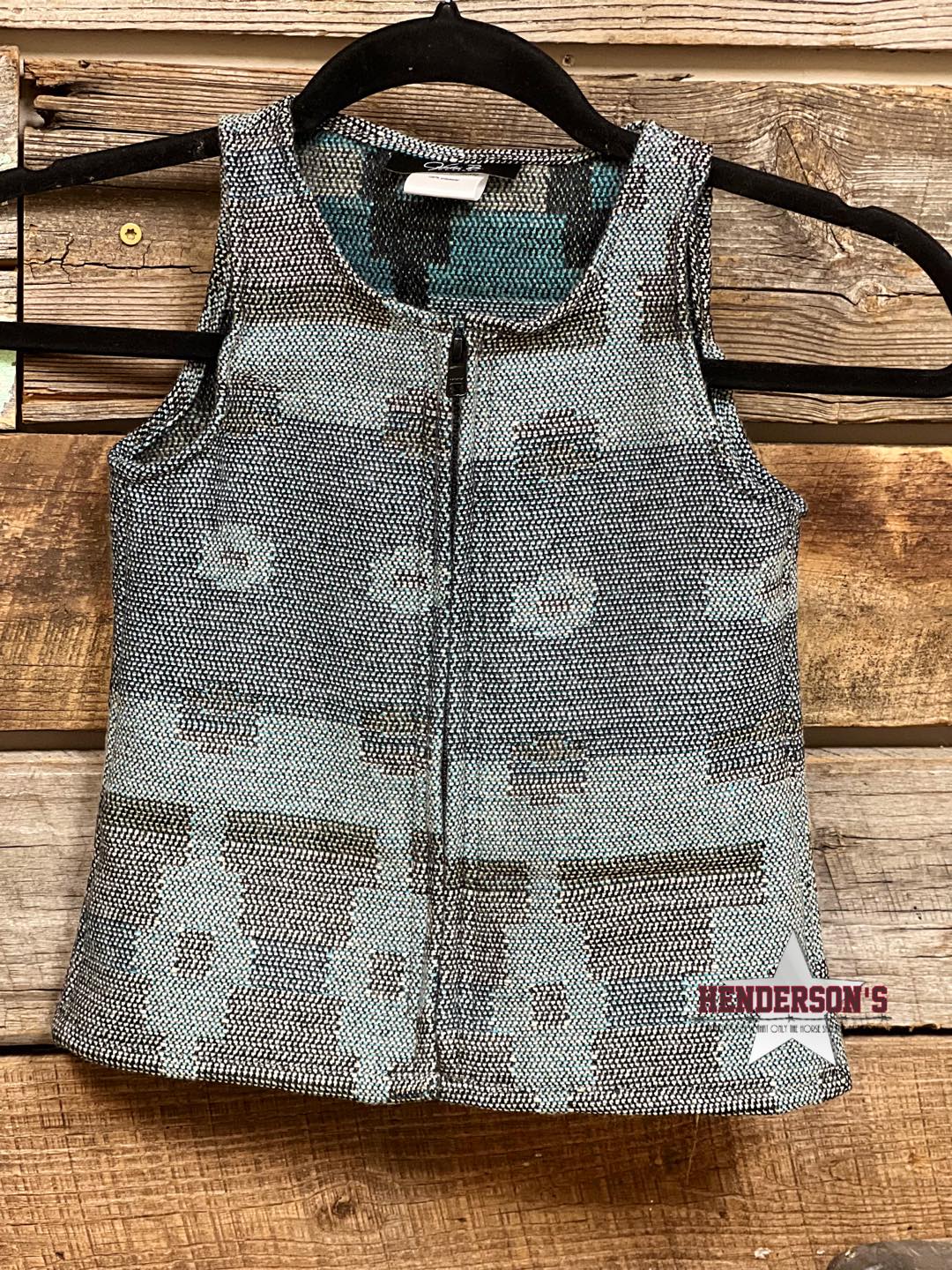 Wool Youth "Mini" Vest ~ Sky Blue - Henderson's Western Store