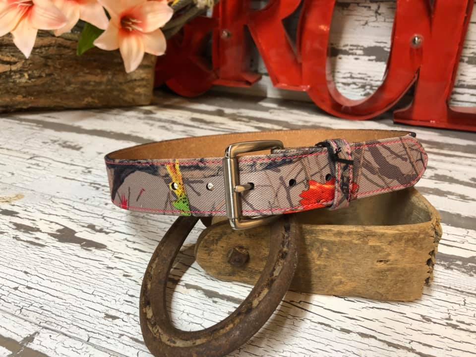 Hotleaf Ladies Camo Canvas Women's Belt 3D Belt Company