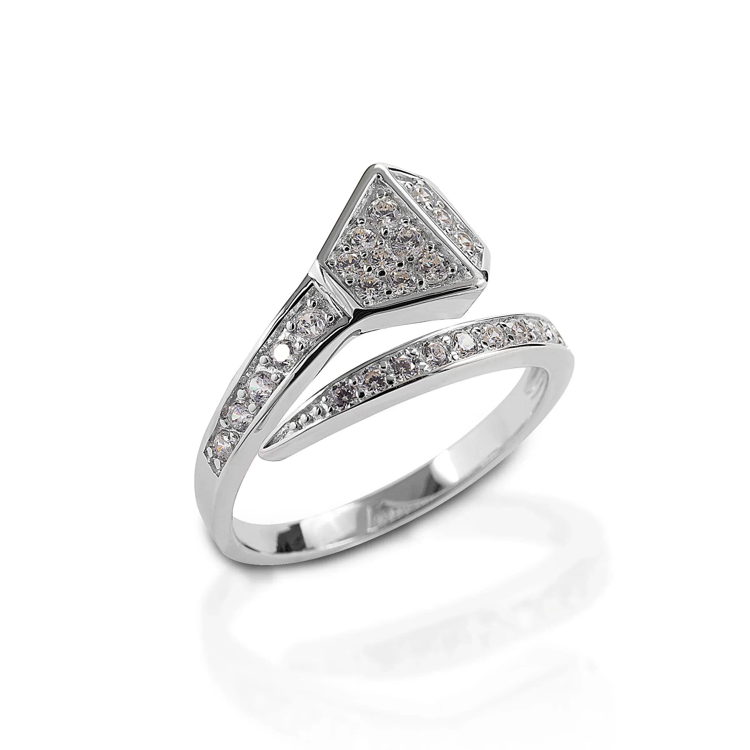Kelly Herd Offset Horseshoe Nail Ring - Henderson's Western Store