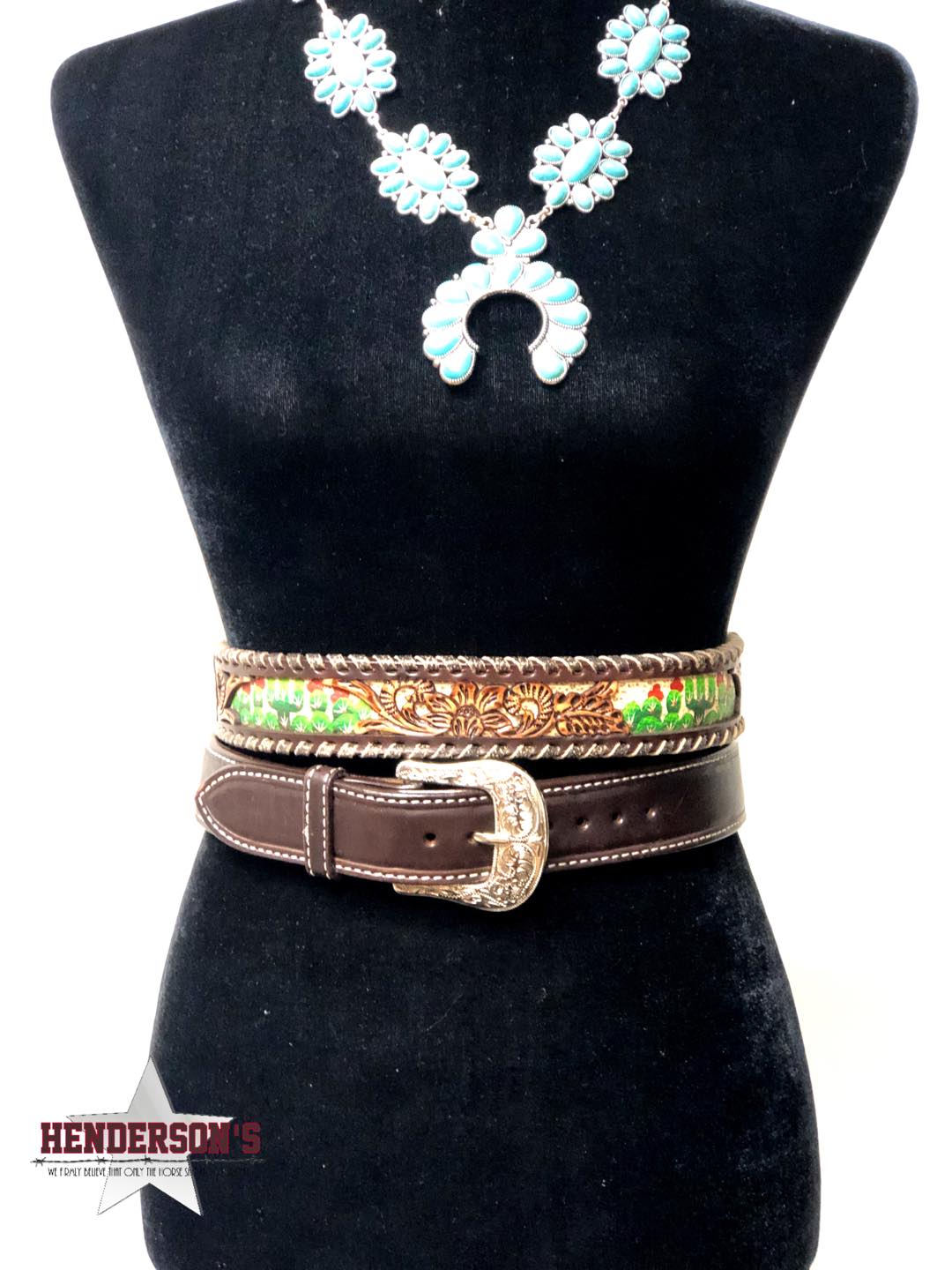 Cactus Country Belt by Circle Y Women's Belt Henderson's Western Store