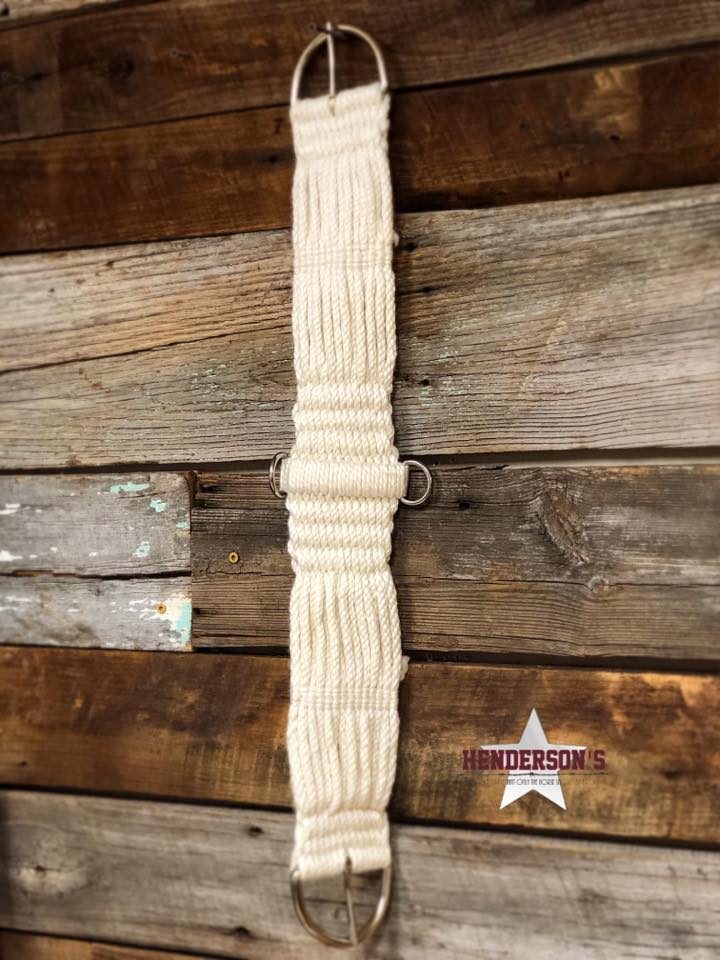 Cotton Braided Rope Girth Cinches & Girths Henderson's Western Store