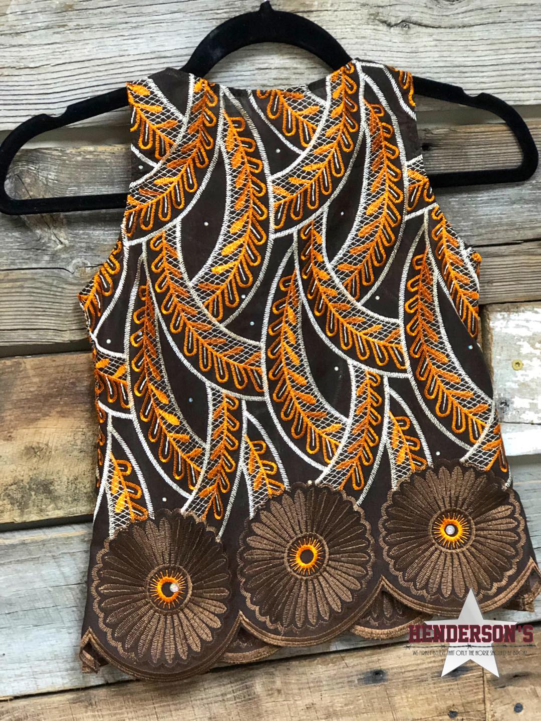 Disco Daisy "Mini" Youth Show Vest Vest Cowgirl Junk Co.