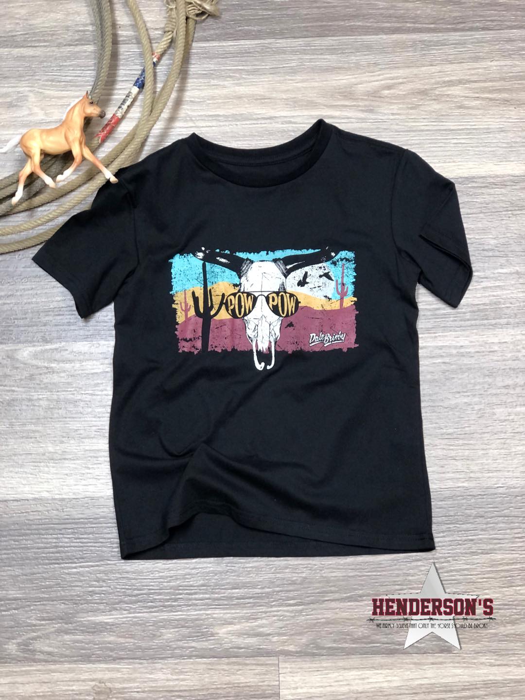 Boy's Dale Brisby Tee ~ Longhorn Sunglasses - Henderson's Western Store