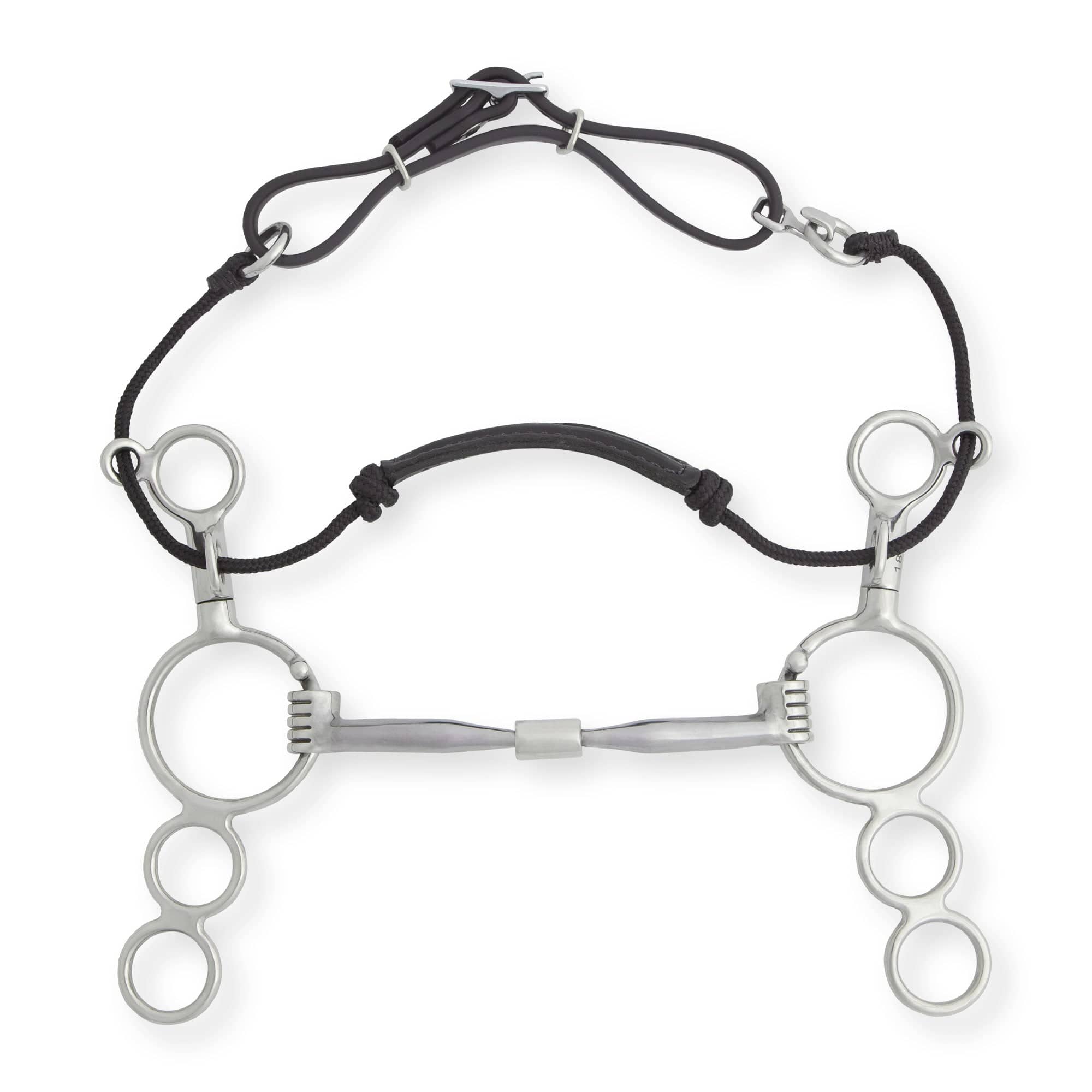 Myler Three-Ring Combo Bit ~ MB 01 Bits Paul Taylor Saddle Co