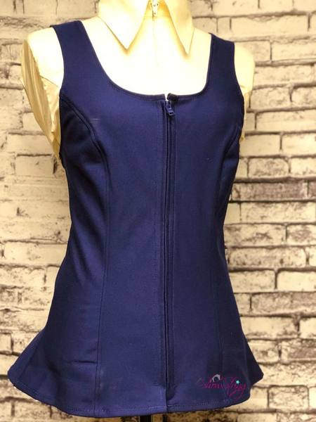 DIY Ultimate Vest ~ Black Red Royal & Navy vest Cowgirl Junk Navy X-Small