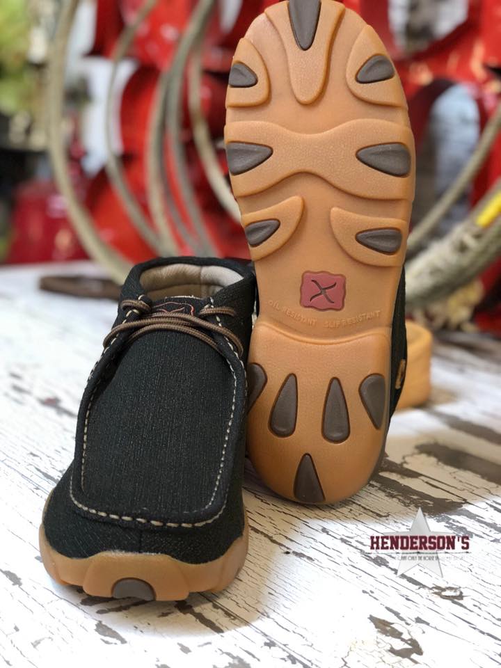 Rubberized Driving Moc Men's Boots Twisted X