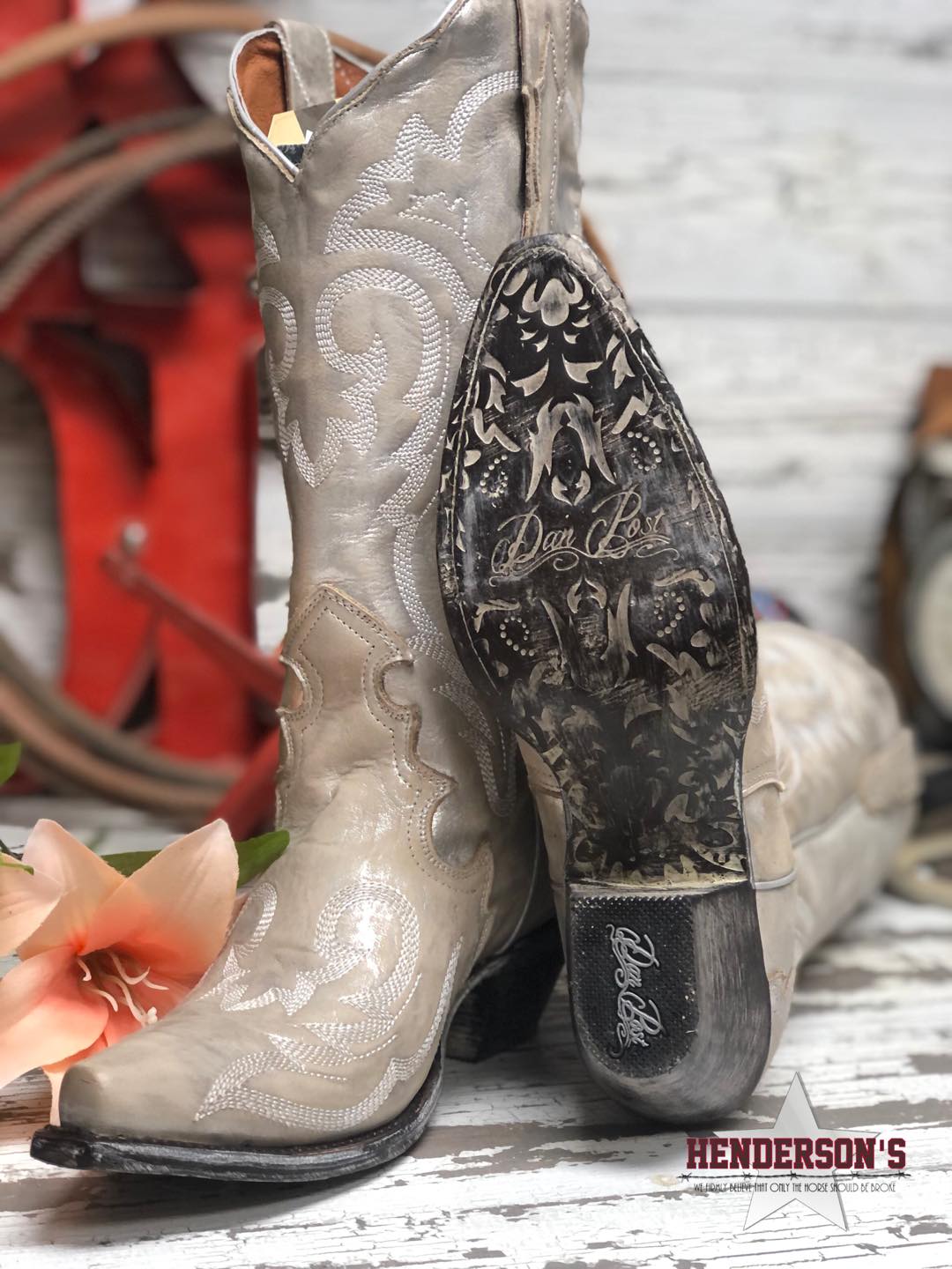 Silver Frost Bite Boots by Dan Post Women's Boots Dan Post