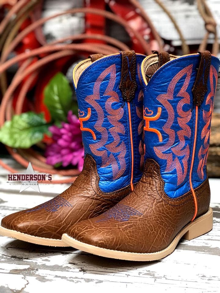 Youth Hooey Twisted X ~ Blue Children's Boots Twisted X