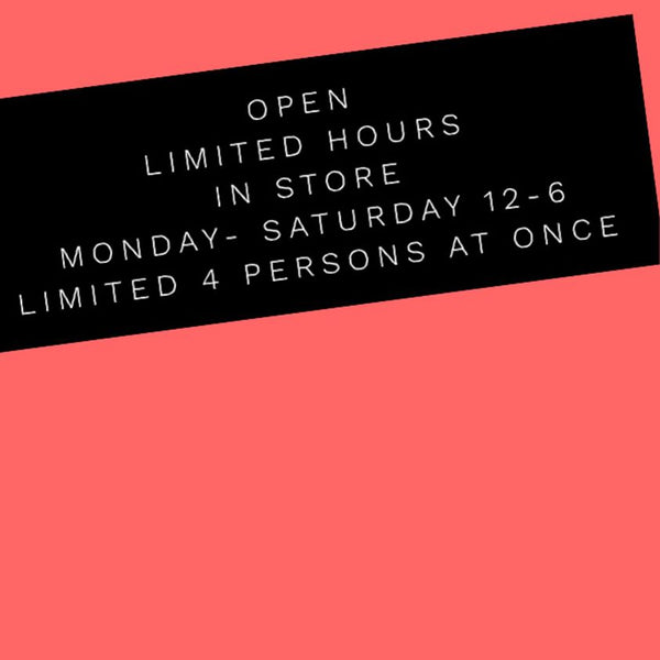 Limited Opening!