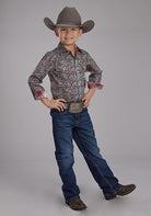 Boy's Orchard Paisley by Roper - Henderson's Western Store