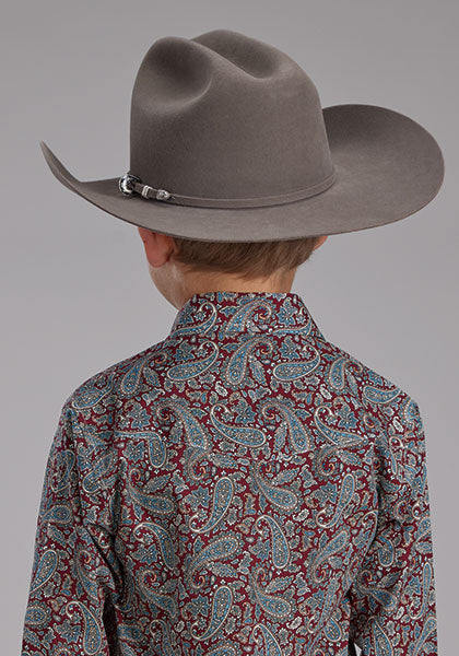 Boy's Orchard Paisley by Roper - Henderson's Western Store