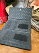 Montana West Cross Concho Wallet ~ Black - Henderson's Western Store