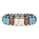 Western Square Cut Stretch Bracelet - Henderson's Western Store