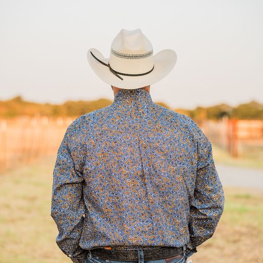 Men's Valley Paisley by Roper - Henderson's Western Store