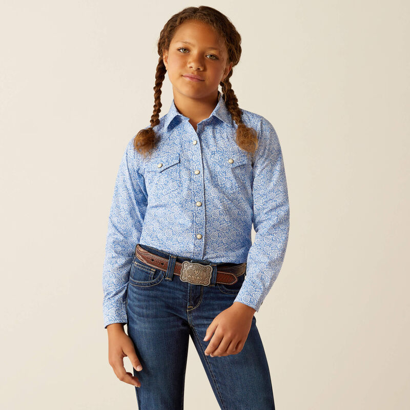 Girls Shannon Shirt by Ariat - Henderson's Western Store