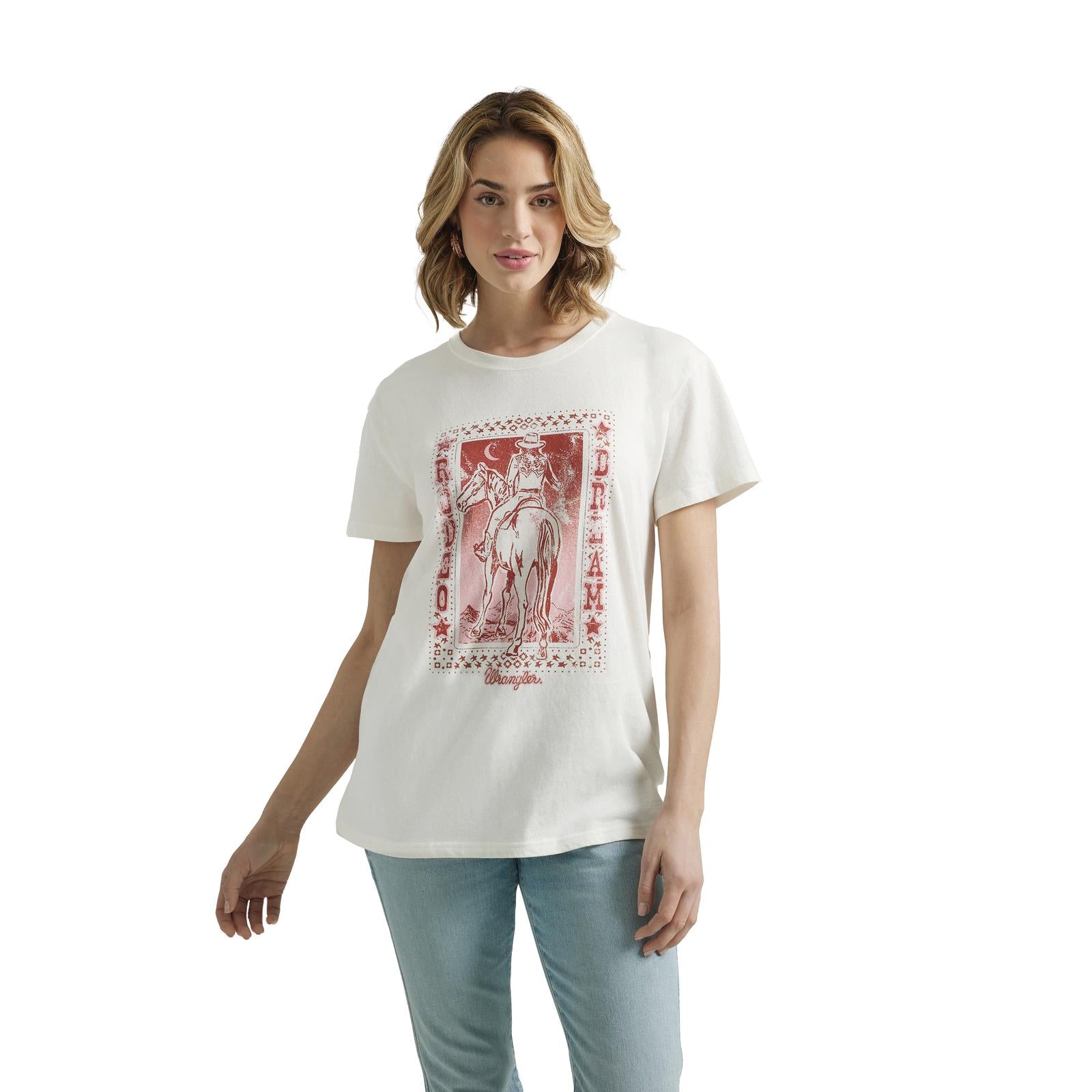 Ladies Wrangler Retro Rodeo Dream Tee - Henderson's Western Store