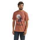 Men's Wrangler Tee ~  Redwood - Henderson's Western Store