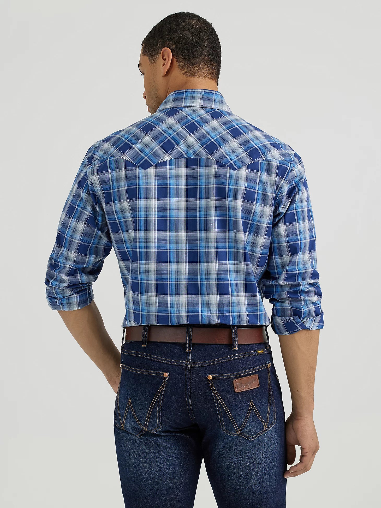 Men's Wrangler Retro Plaid - Henderson's Western Store