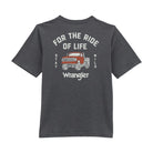 Boy's Wrangler Tee ~  Asphalt - Henderson's Western Store