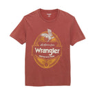 Men's Wrangler Tee ~ Marsala - Henderson's Western Store