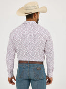 Wrangler 20X Competition Shirt ~ Pink Sangria - Henderson's Western Store