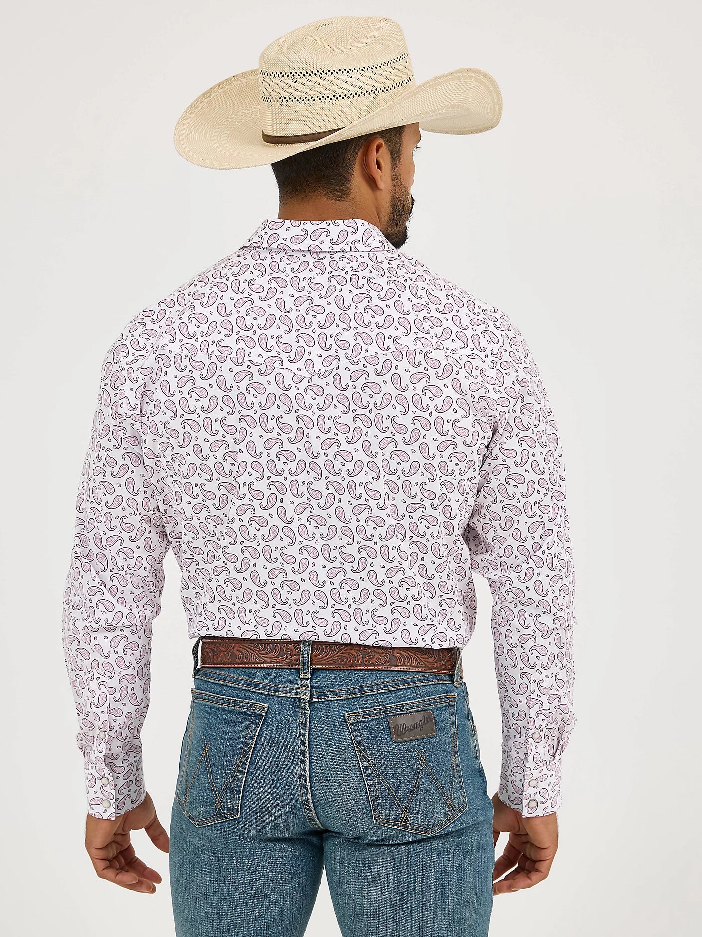 Wrangler 20X Competition Shirt ~ Pink Sangria - Henderson's Western Store