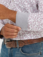 Wrangler 20X Competition Shirt ~ Pink Sangria - Henderson's Western Store