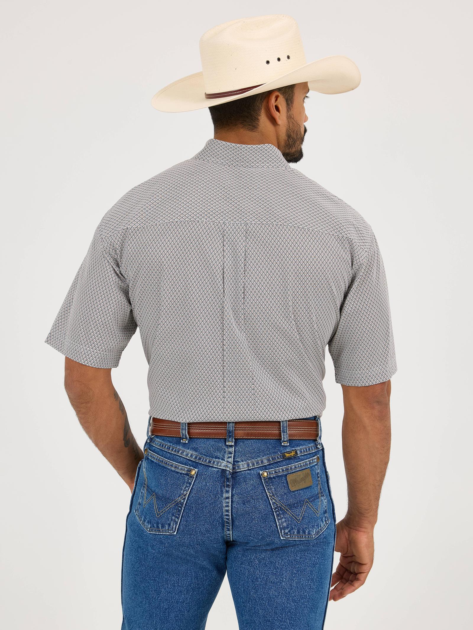 Men's George Strait Shirt ~ Gray - Henderson's Western Store