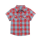 Wrangler Baby Boy Shirt ~ Red - Henderson's Western Store
