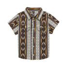 Wrangler Baby Boy Shirt ~ Brown - Henderson's Western Store