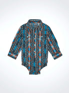 Wrangler Baby Boy Onesie ~ Turquoise - Henderson's Western Store