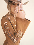 Lainey Wilson Embroidered Utility Jacket by Wrangler X - Henderson's Western Store