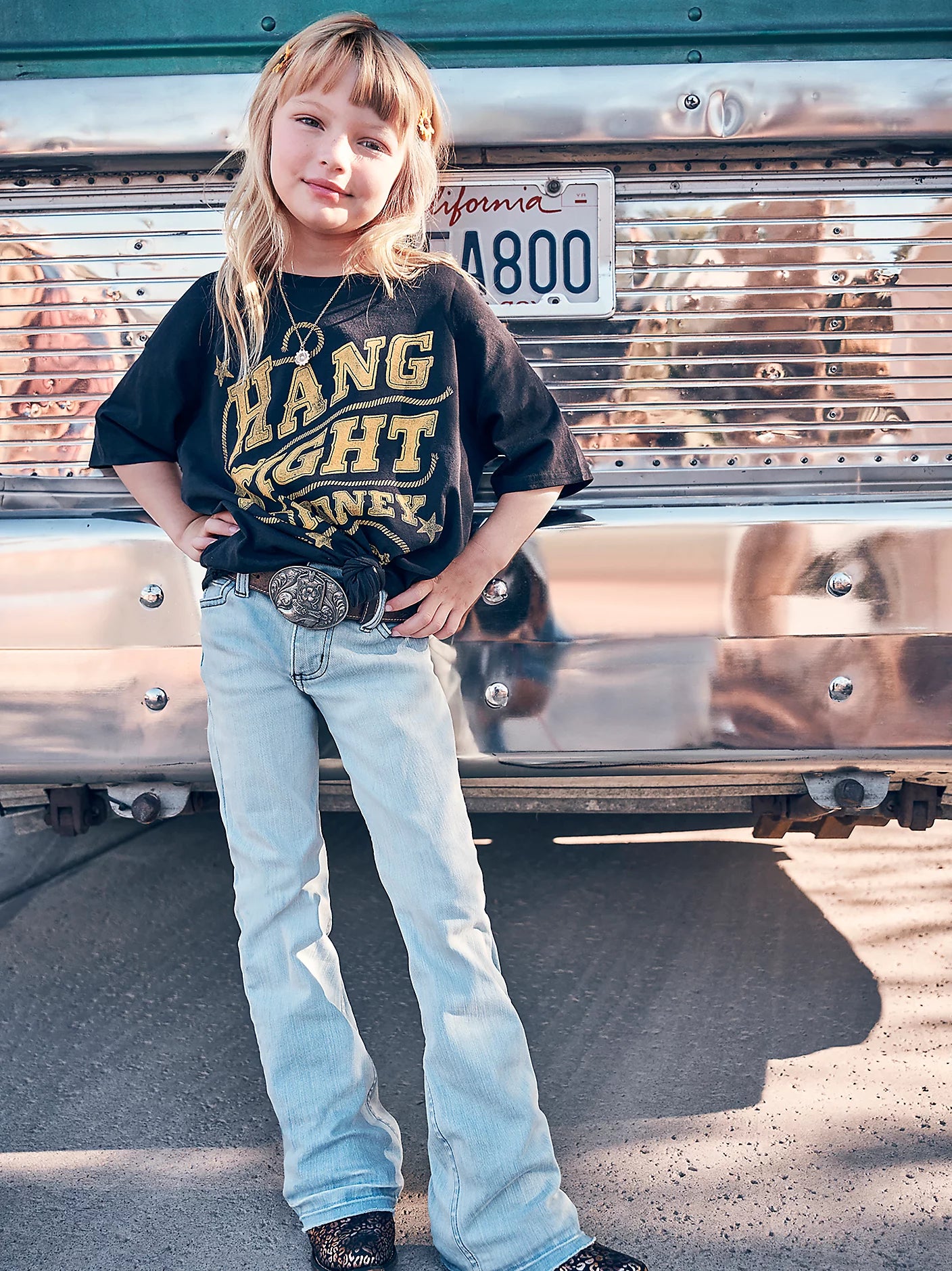 Girl's Lainey Wilson Tee by Wrangler X - Henderson's Western Store