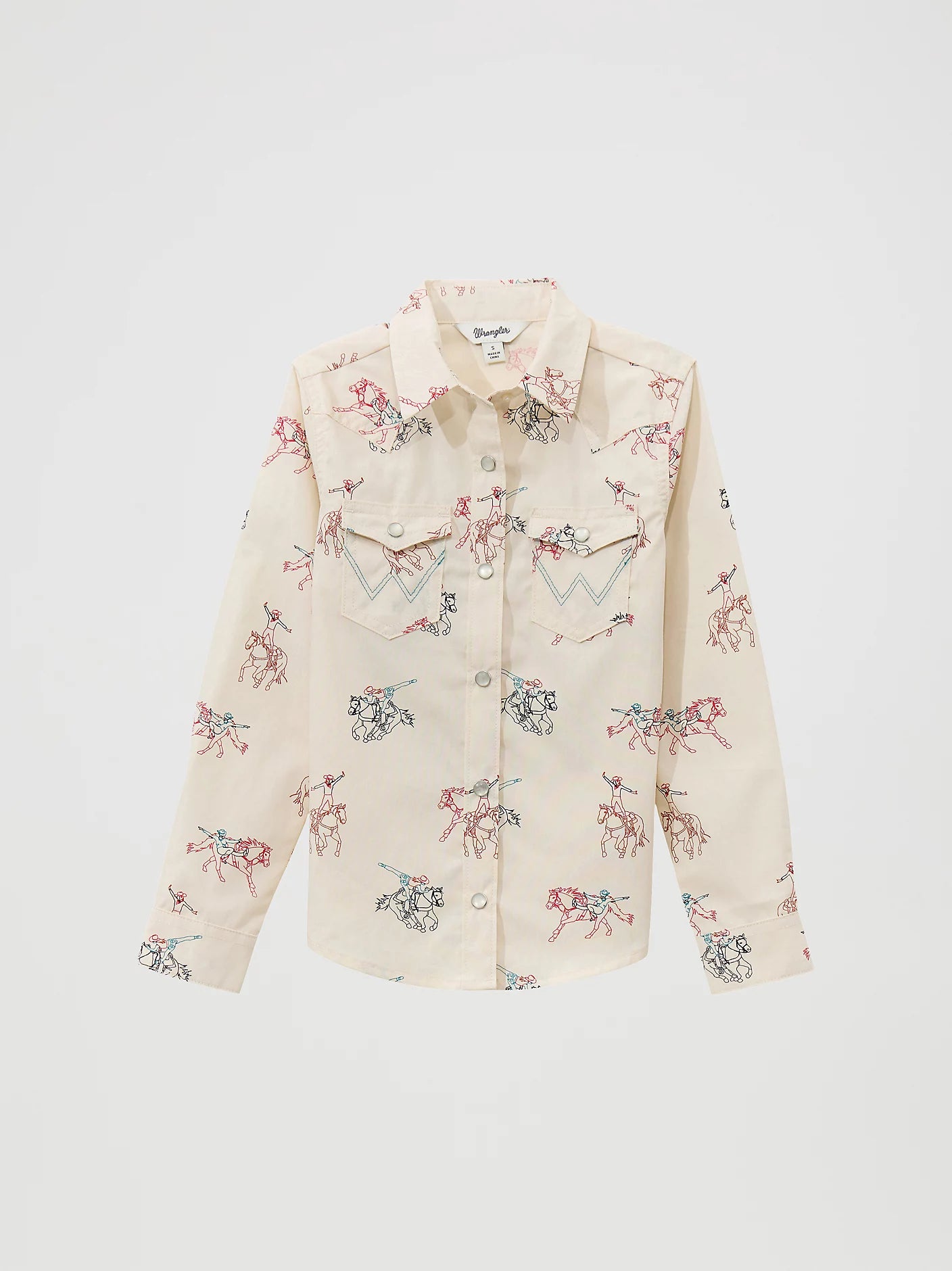 Girl's Wrangler Western Shirt - Henderson's Western Store