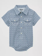 Wrangler Baby Bodysuit ~ Blue Roads - Henderson's Western Store