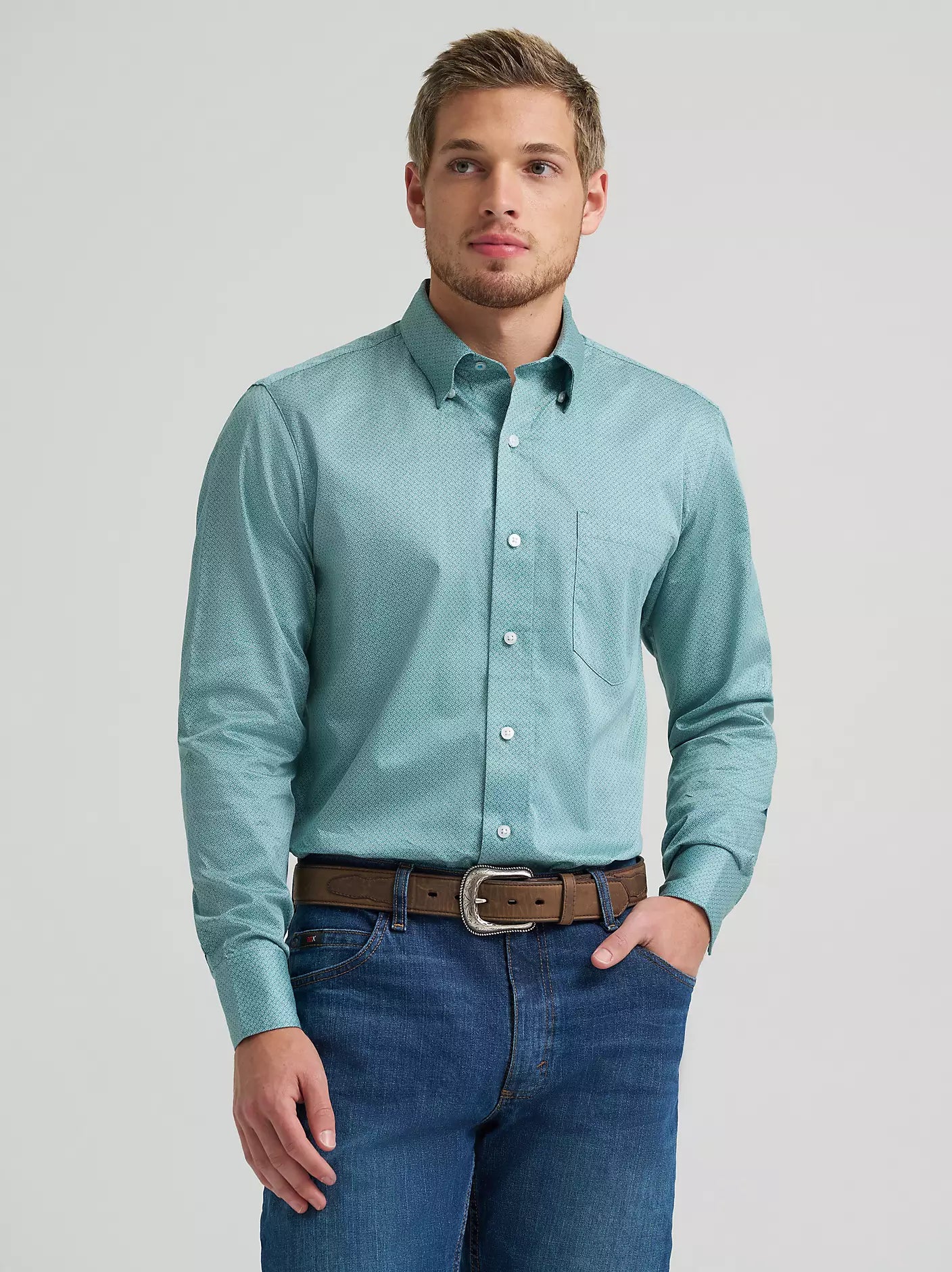 Cody Johnson Button Down by Wrangler - Henderson's Western Store