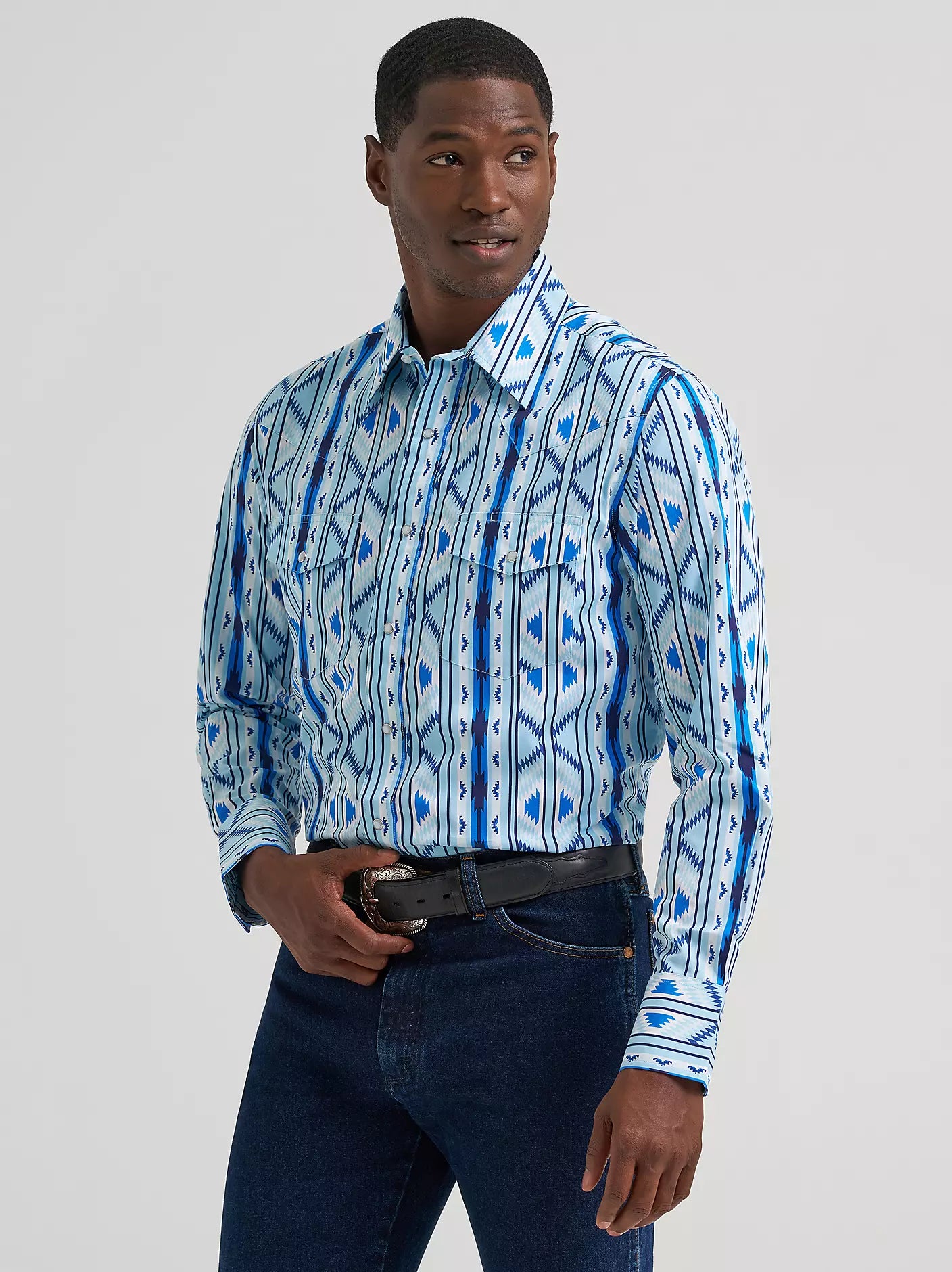 Checotah Western Shirt by Wrangler - Henderson's Western Store