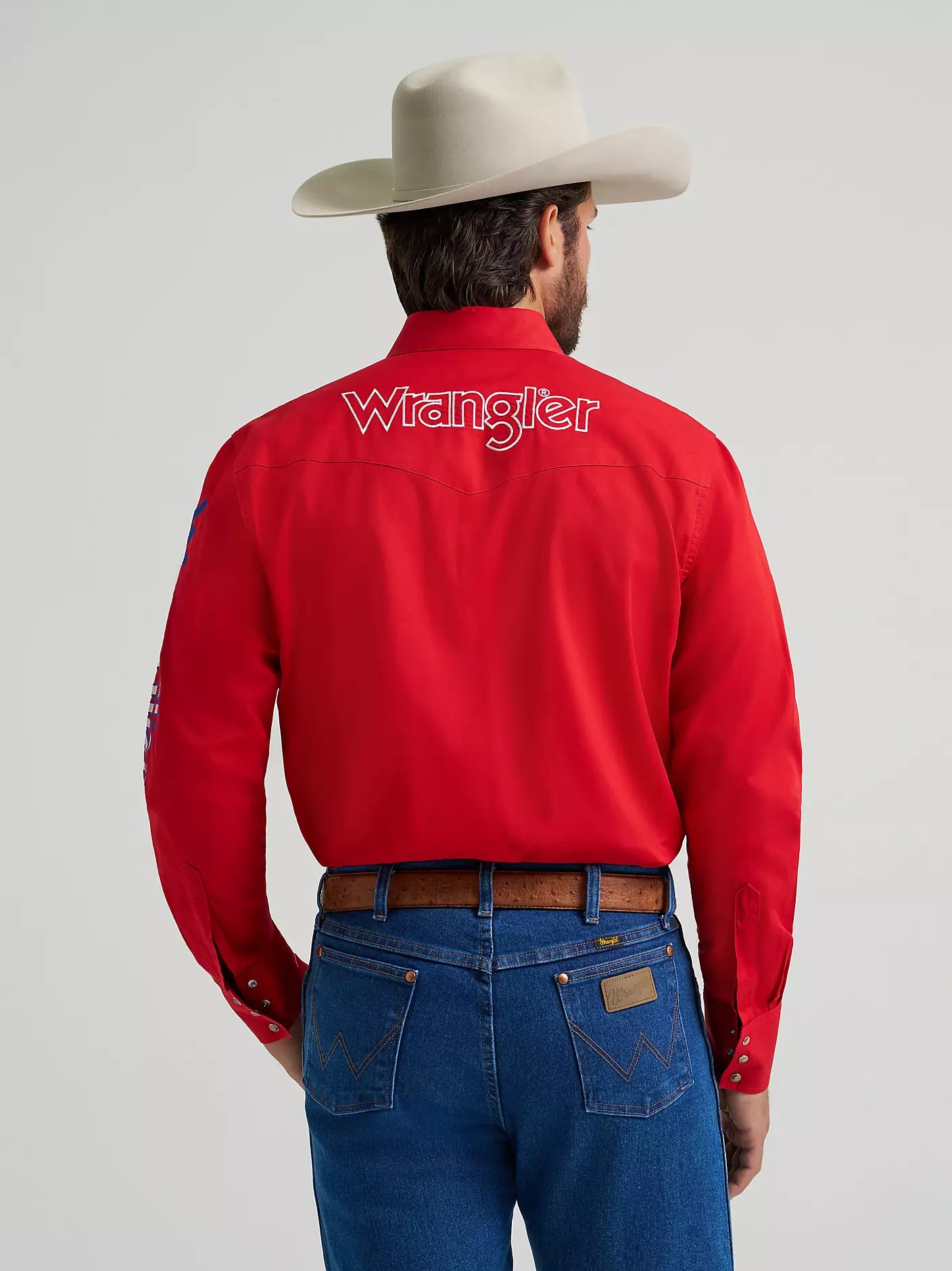 Wrangler® Logo Western Shirt - Henderson's Western Store