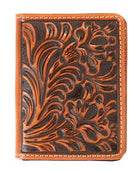 Floral Leather Wallet ~ Bi-Fold - Henderson's Western Store