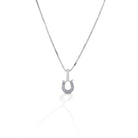 Kelly Herd Horseshoe Necklace ~ Clear - Henderson's Western Store
