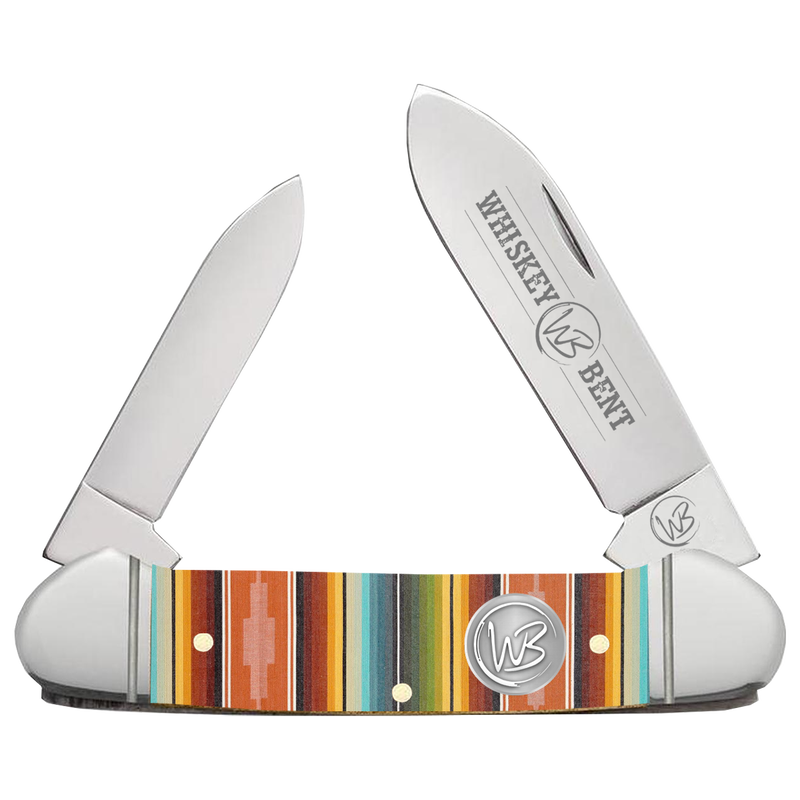 Whiskey Bent Knife ~ Canoe ~ Serape Sunrise - Henderson's Western Store