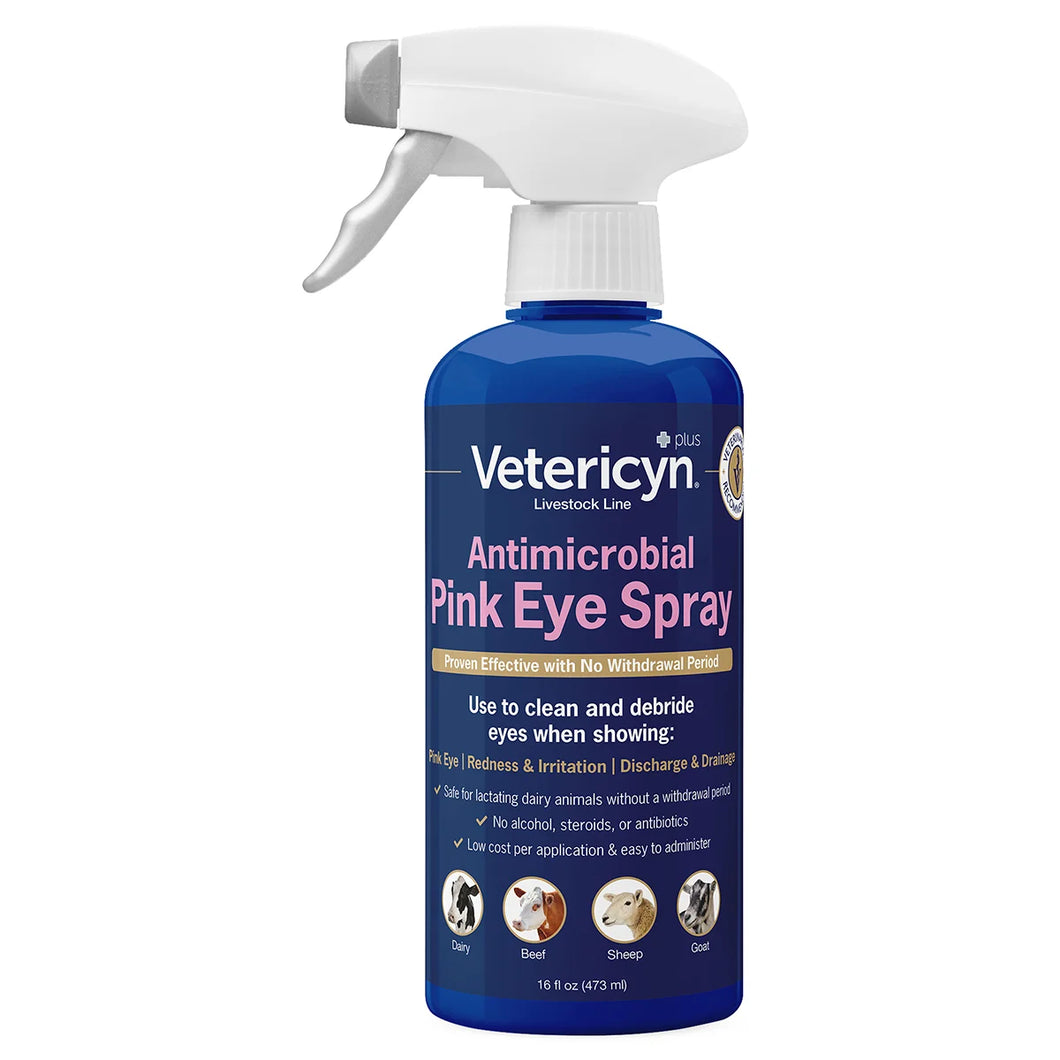 Vetericyn Plus Antimicrobial Pink Eye Spray - Henderson's Western Store